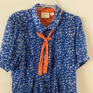 Funky Anthropologie blouse